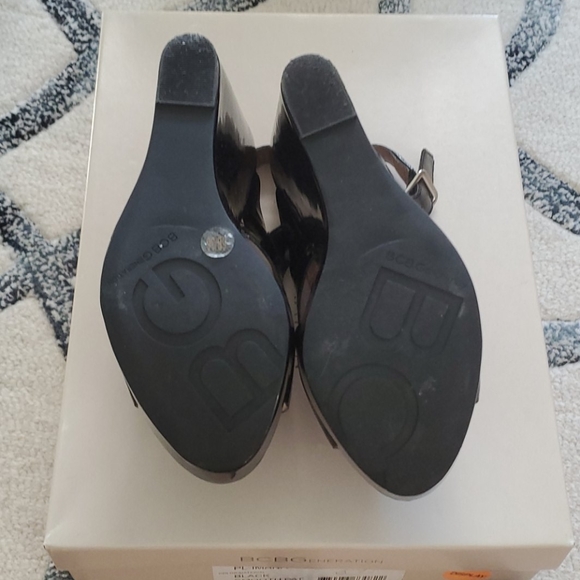 BCBG Imana Patent Wedges - Picture 3 of 4